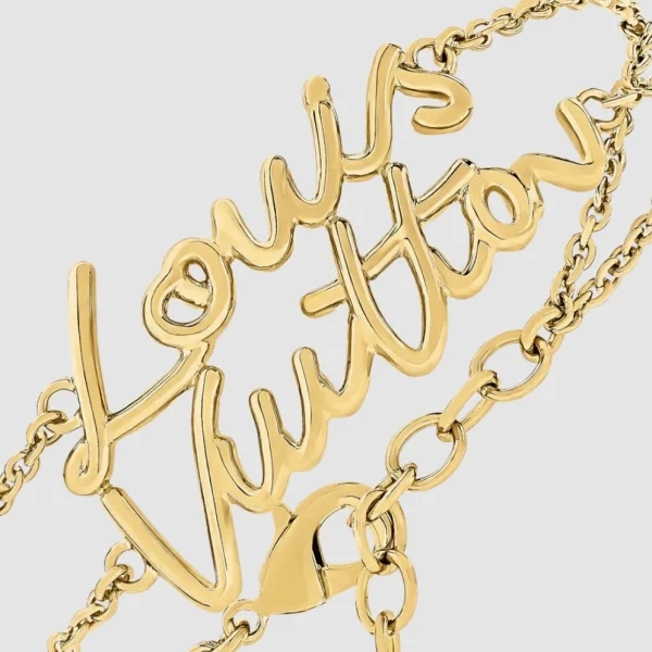 Louis Vuitton LV Script Bracelet