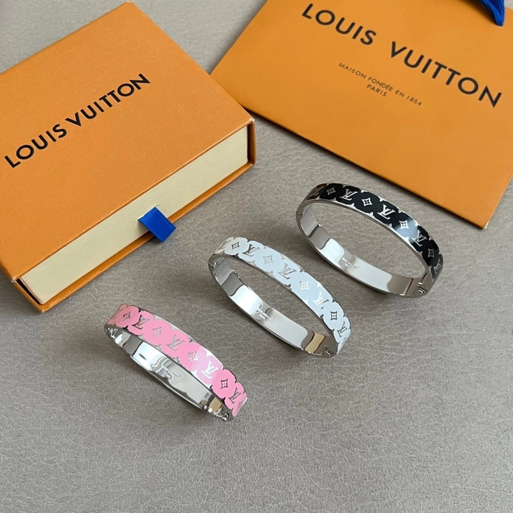 Louis Vuitton Nanogram Enamel Bracelet – LV-BL95