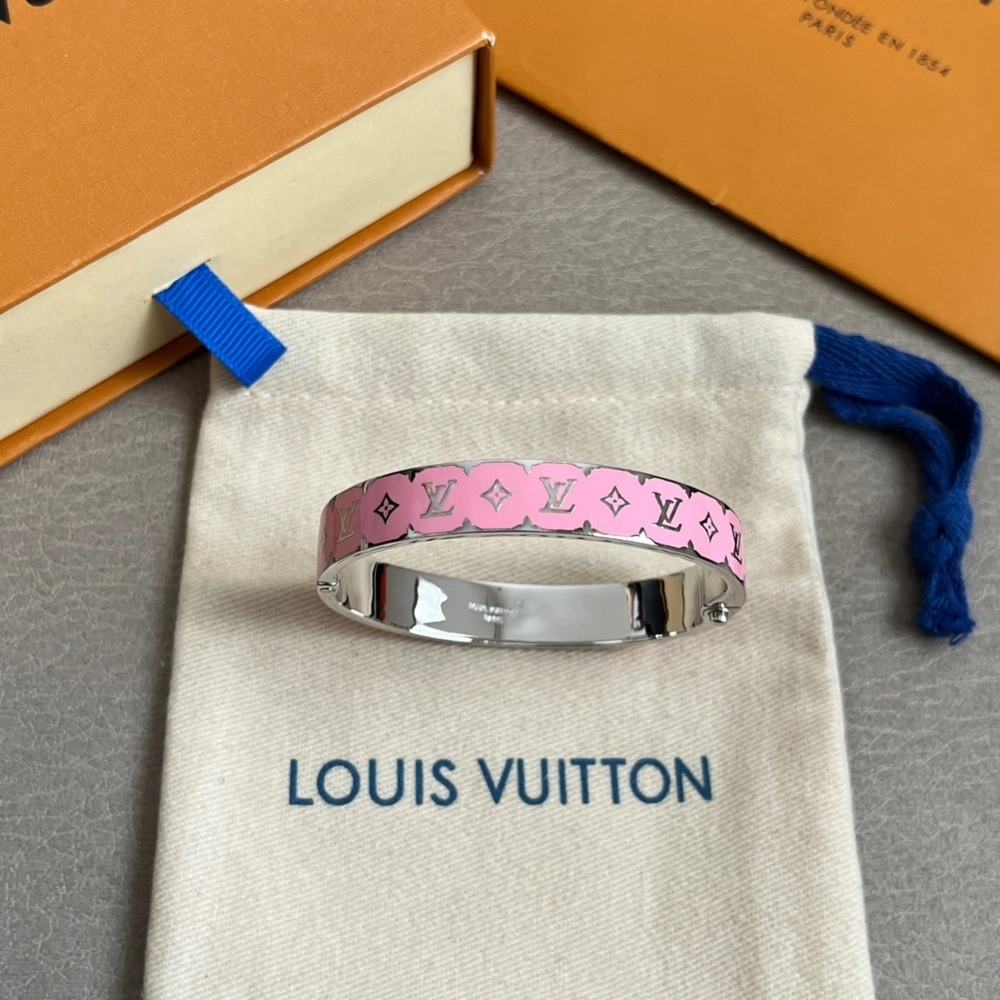 Louis Vuitton Nanogram Enamel Bracelet – LV-BL95