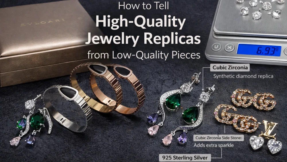 How to Tell High-Quality Jewelry Replicas from Low-Quality Pieces