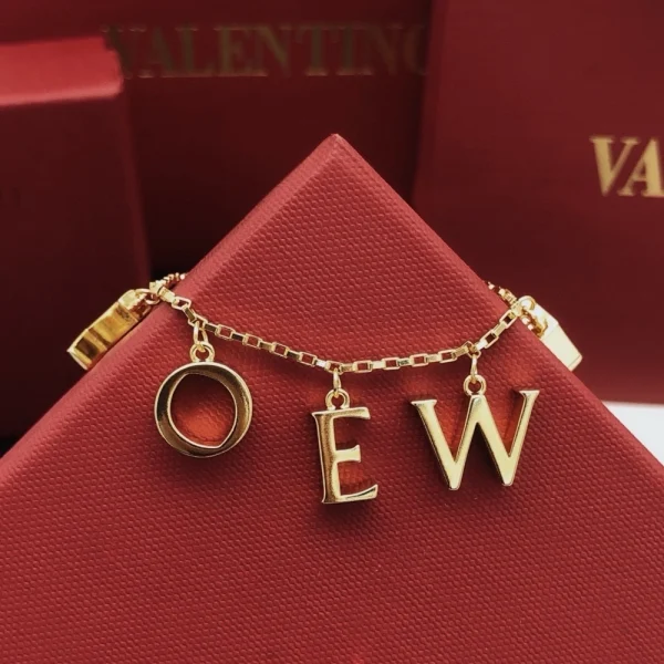 Loewe Toggle Charm Bracelet in Metallic