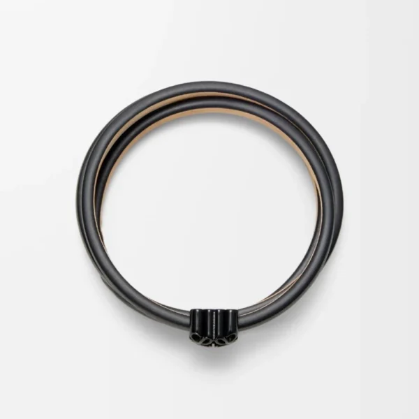 Loewe Anagram Bombé Twist Bracelet In Calfskin