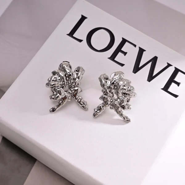 Loewe Tarantella Earrings in Sterling Silver