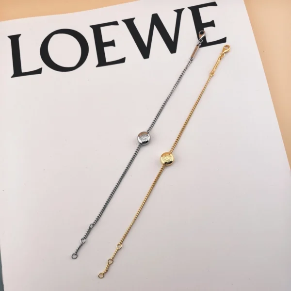Loewe Pebble Bracelet In Sterling Silver