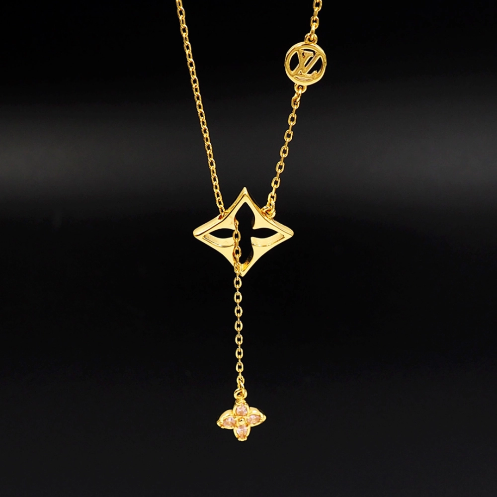 Louis Vuitton Flowergram Strass Necklace