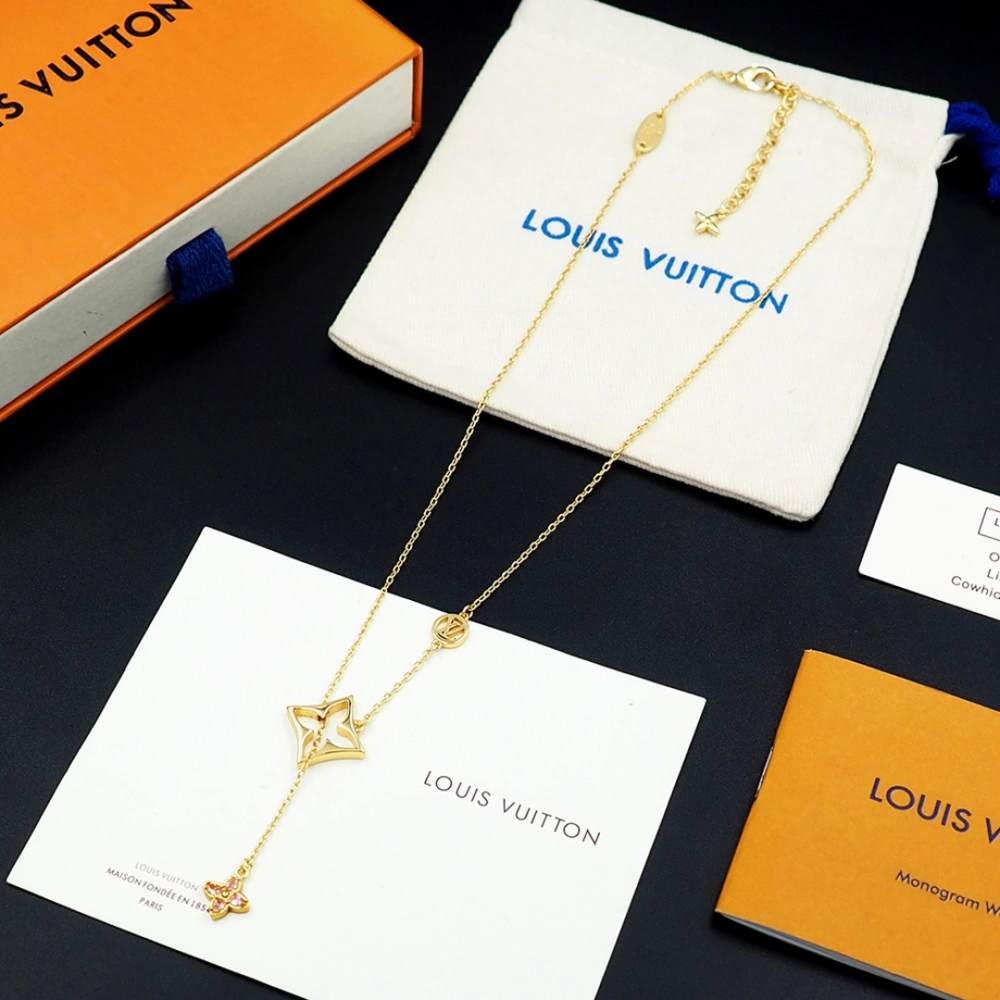Louis Vuitton Flowergram Strass Necklace