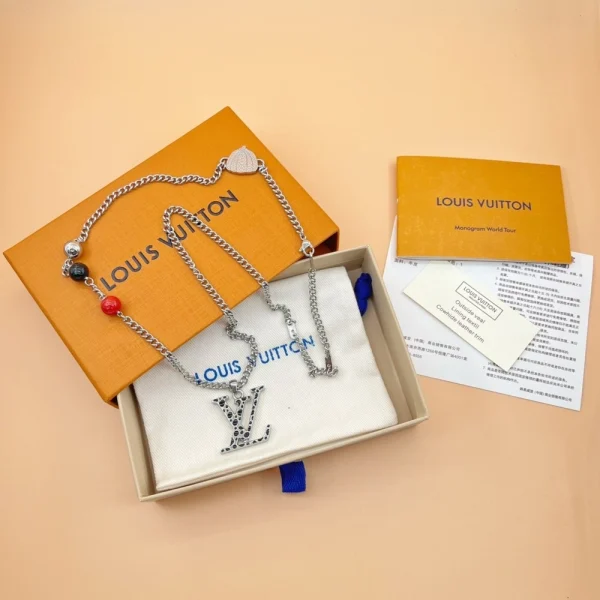 Louis Vuitton Infinity Dot Pendant Necklace