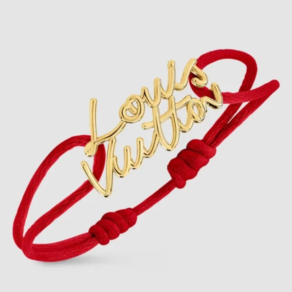 Louis Vuitton LV Script Bracelet – LV-BL101