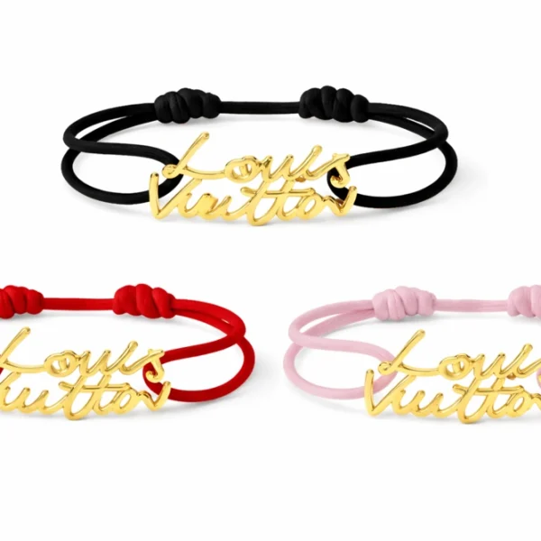 Louis Vuitton LV Script Bracelet – LV-BL101