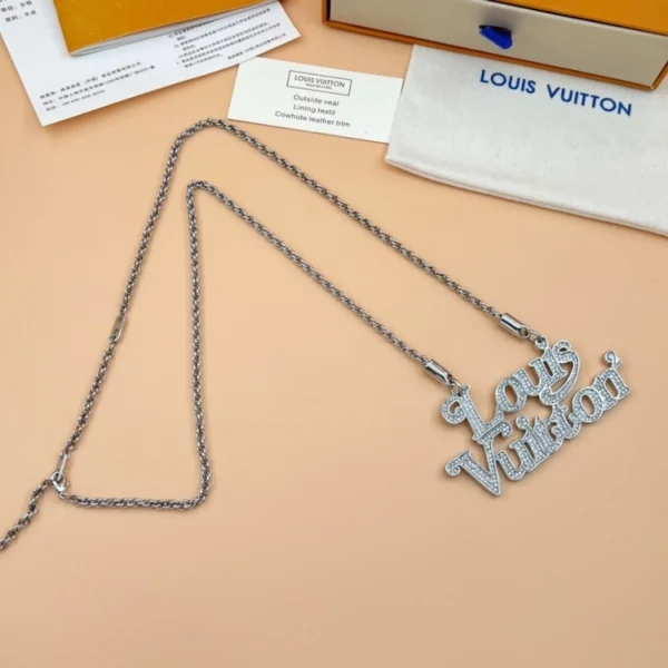 Louis Vuitton Square LV Necklace