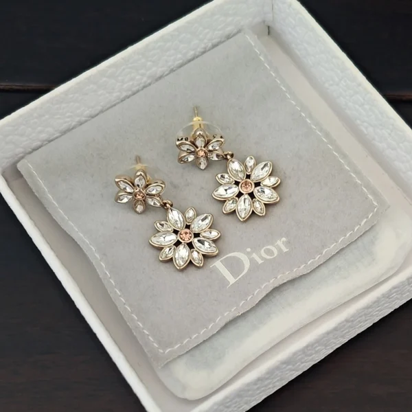Dior Fleur de Glace Earrings