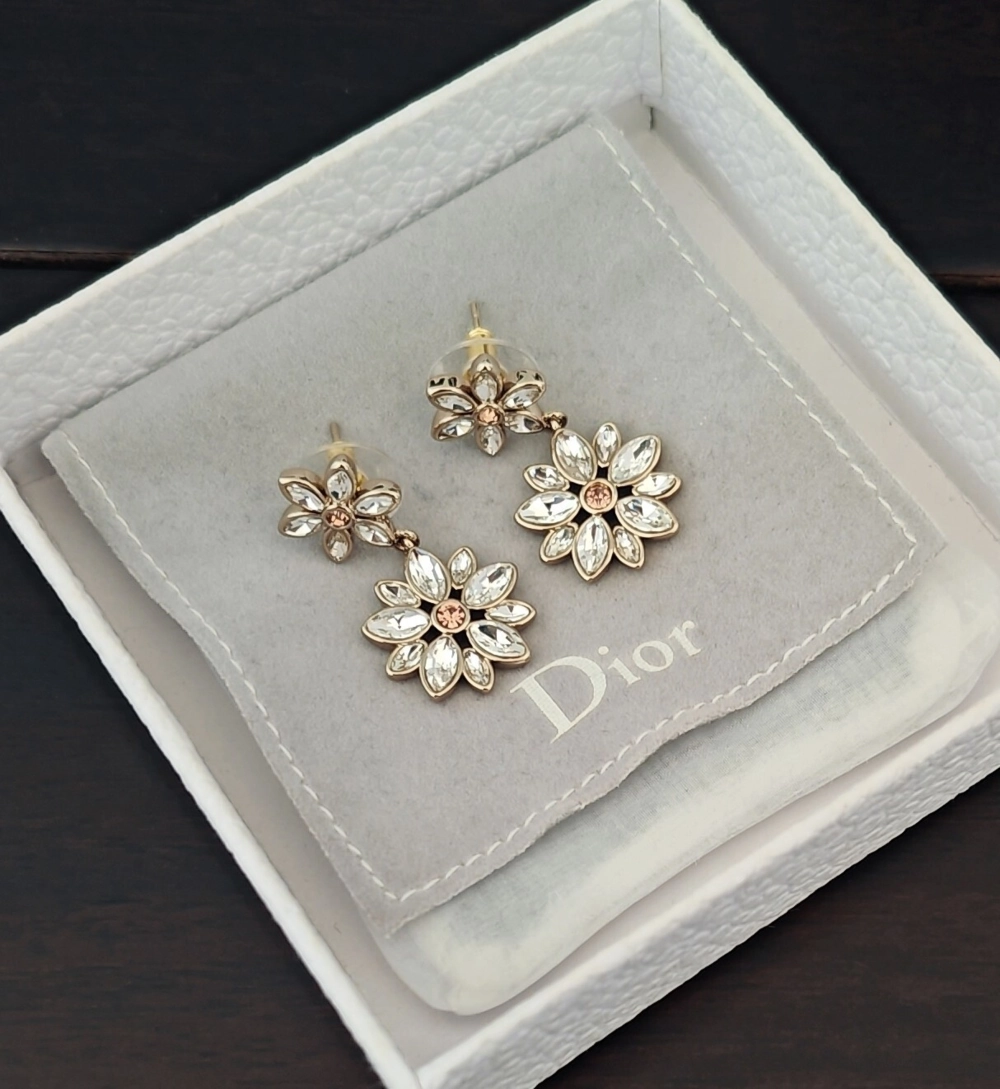 Dior Fleur de Glace Earrings