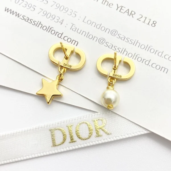 Dior Petit CD Lucky Charms Earrings