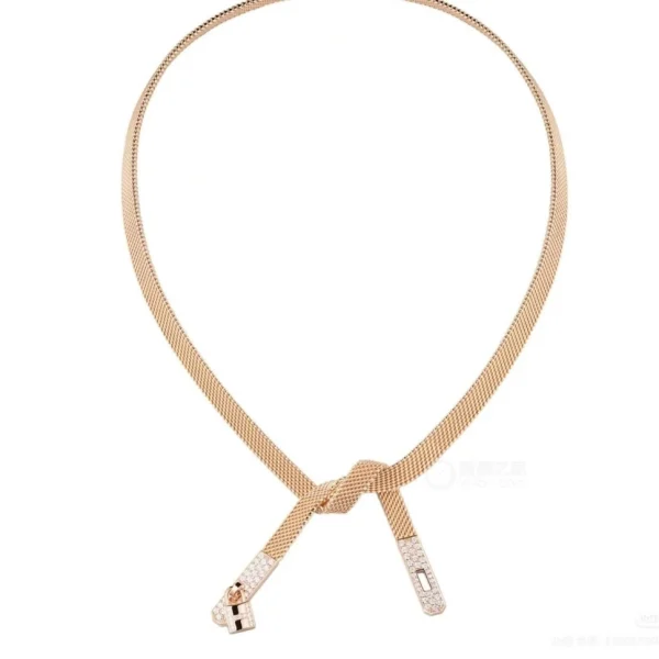 Hermes Kelly Gavroche Necklace
