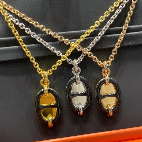 Hermes Mini Maillon Pendant HM-NL12