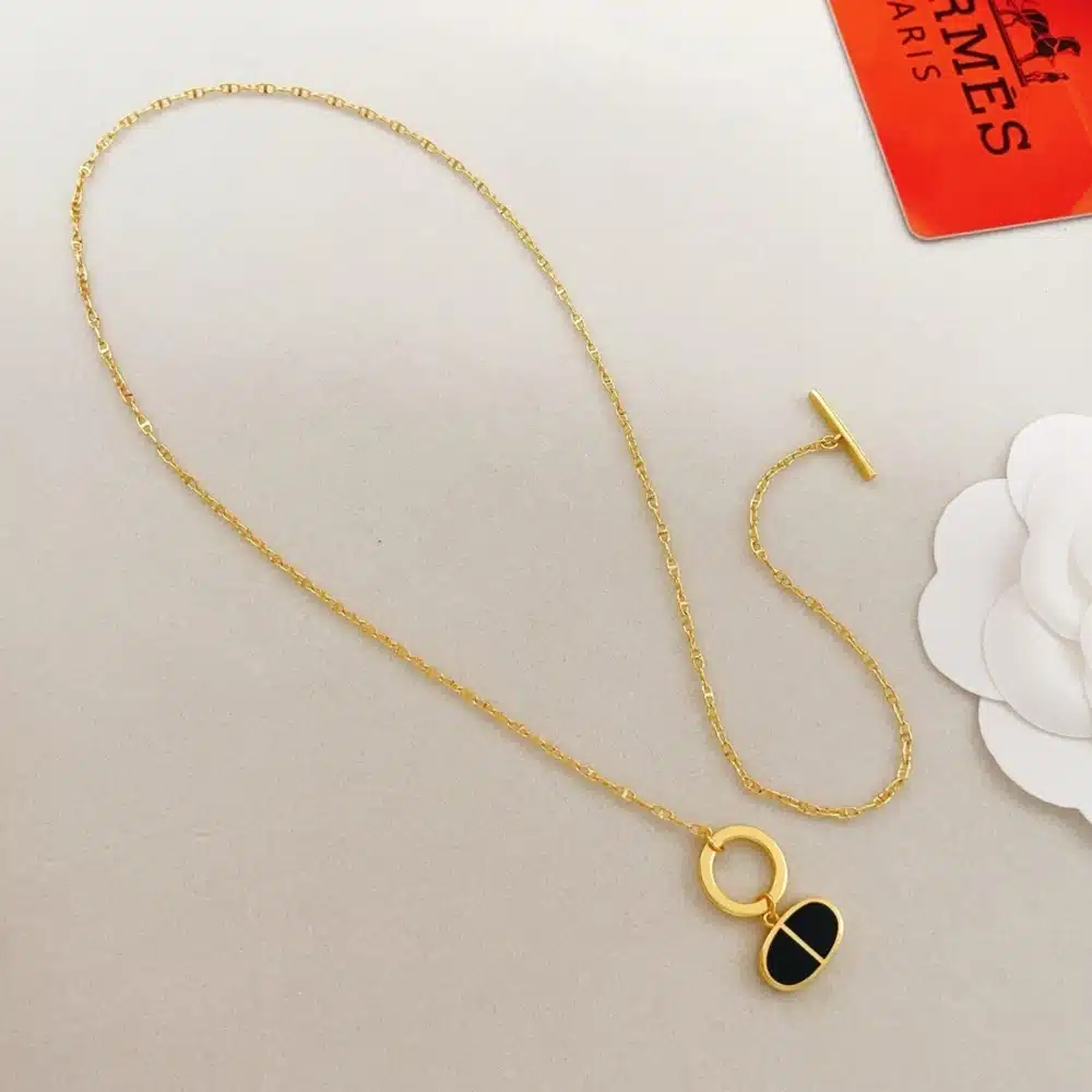 Hermes Pendant "Chaine d'Ancre Verso" GM