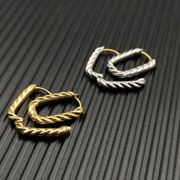 David Yurman DY Madison Cable Hoop Earrings