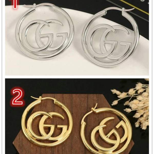 Gucci GG Marmont Hoop Earrings