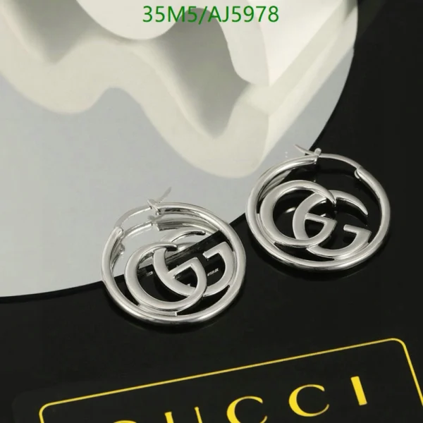 Gucci GG Marmont Hoop Earrings