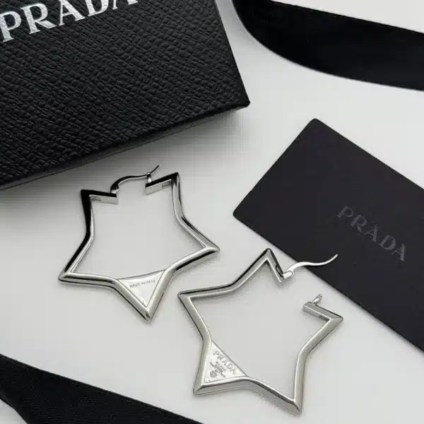 Prada Metal Earrings