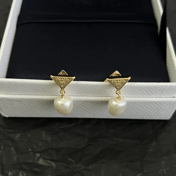 Prada Metal Earrings