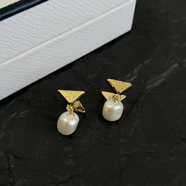 Prada Metal Earrings