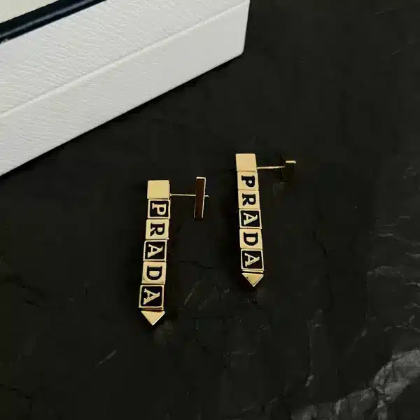 Prada Metal Earrings