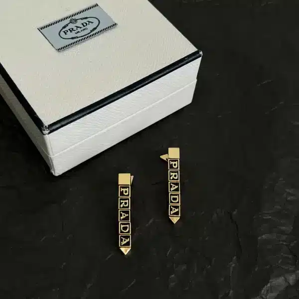 Prada Metal Earrings